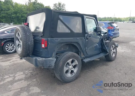 2018 Jeep Wrangler Jk Sahara 4X4 from USA, damaged, VIN 1C4AJWBG3JL810088